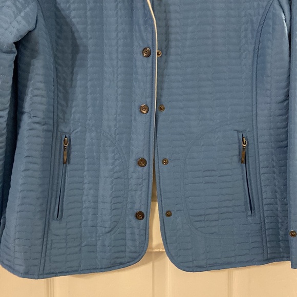 The TOG Shop Quilted Jacket color blue excellent condition size M - Picture 2 of 16